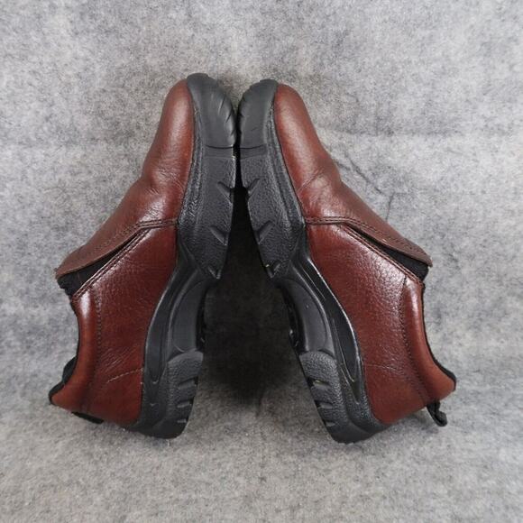 Roper Shoes Womens 7 Slip On Casual Moc Leather Performance Brown Work Comfort - Picture 8 of 15
